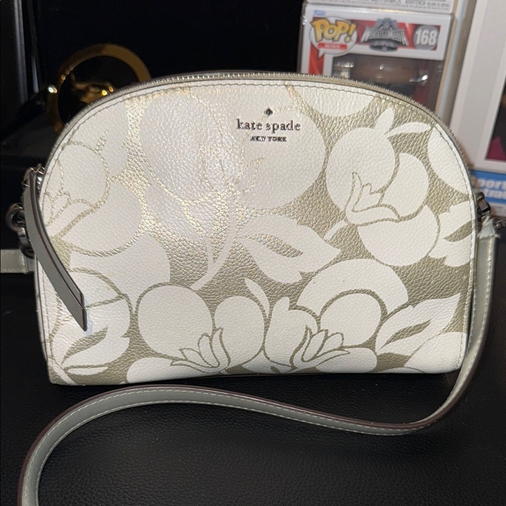 Kate Spade Larchmont Avenue Breezy Floral Half Moon Crossbody